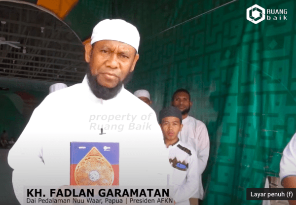Ust Fadlan Garamatan, Da'i Nusantara Asal Papua Ajak Umat Dukung Gerakan Wakaf Quran